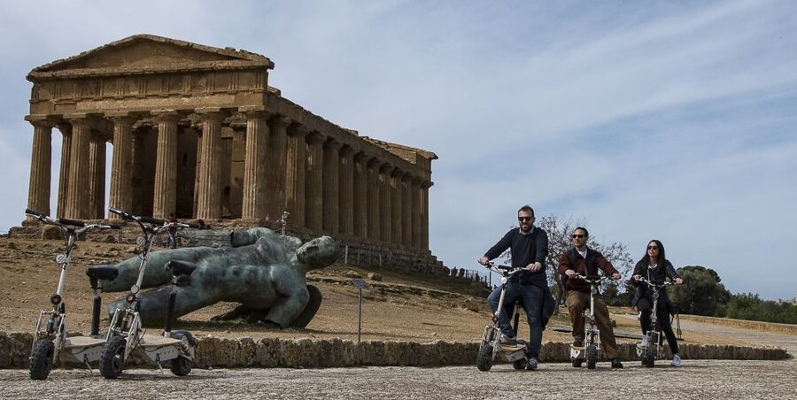 Agrigento: Valley of the Temples E-Scooter Tour - Starting out and finding your rhythm