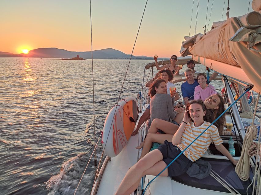 Alghero: Sunset Sailing Aperitif Experience - Sunset with Capo Caccia in view