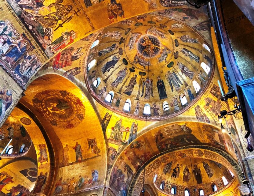 All-Inclusive Tour: Doge Palace, St Mark's Basilica & Square - Gold mosaics inside St. Mark’s Basilica