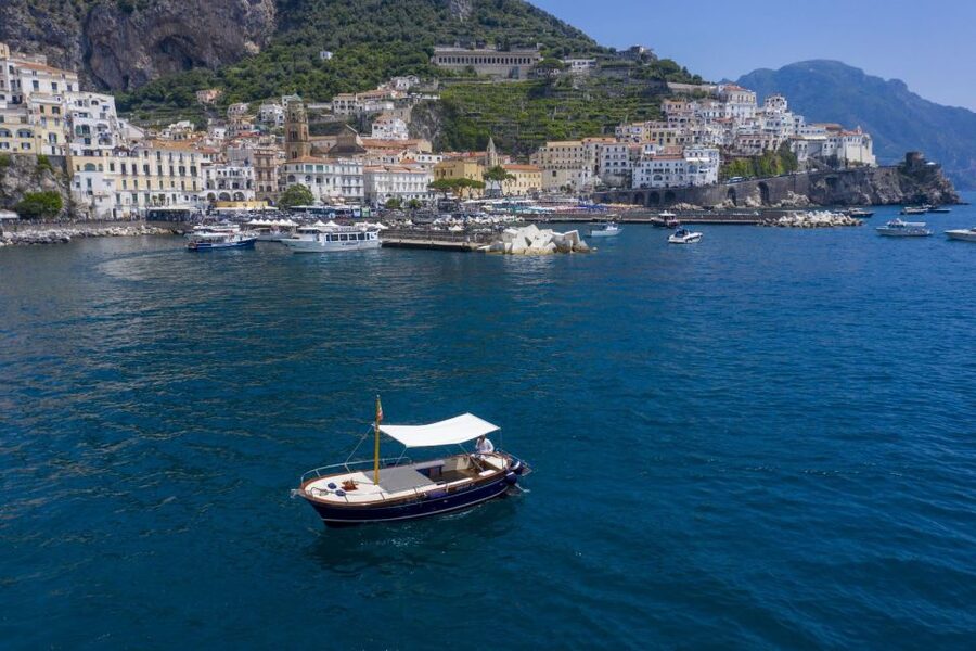 Amalfi: Boat Adventure Caves, Beaches, Snorkeling & Positano - Praiano brings another chance to swim