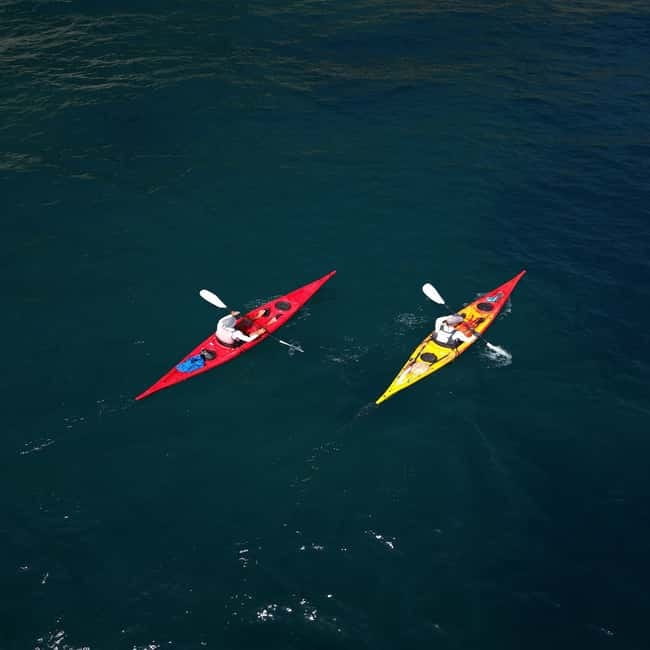 Amalfi Coast: Kayak & Snorkeling tour, sea caves and beach - The first paddle past Minori