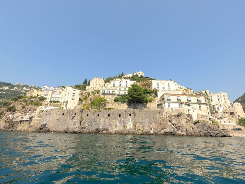 Amalfi Coast: Kayak & Snorkeling tour, sea caves and beach - Marmorata Waterfall and the coastal cliffs