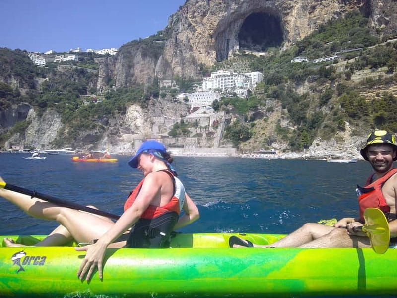 Amalfi Coast: Kayak & Snorkeling tour, sea caves and beach - The return to Maiori