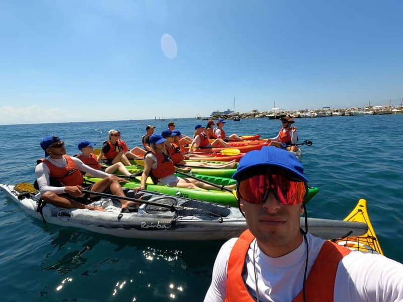 Amalfi Coast: Kayak & Snorkeling tour, sea caves and beach - Starting at Moorea Beach Club in Maiori