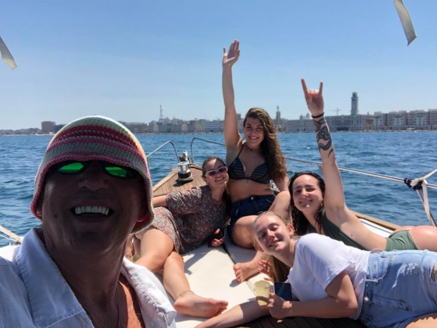 Bari by boat: admire the city from the sea with Aperitivo - The boat is charming, compact, and not polished