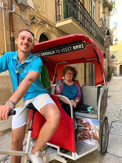 Bari: Old Town Guided Eco-Friendly Rickshaw Tour - Along the seafront and into newer Bari