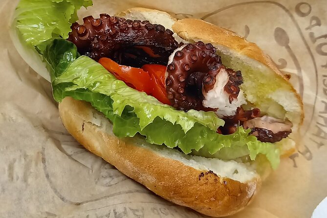 Bari’s Ultimate Street Food Tour - Small Group by Do Eat Better - The Octopus Sandwich on Corso Vittorio Emanuele