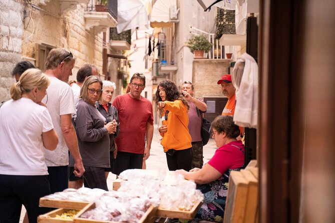 Bari Walking Tour with Pasta Experience - Piazza Mercantile and modern Bari life