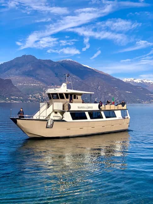 Bellagio: Lake Como Shared Boat Tour - Starting at Lido di Bellagio
