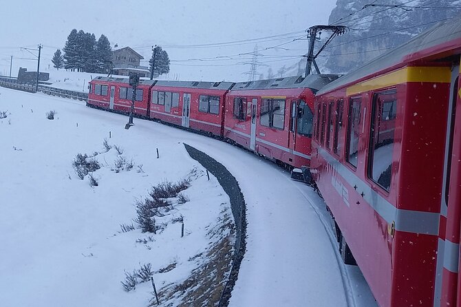 Bernina Red Train, Swiss Alps & St Moritz From Milan - What the $168.09 price really covers