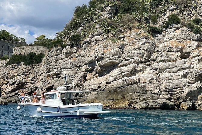 Boat excursion to Gaeta with a stop for swimming and snorkeling 2 HOURS - Leaving the harbor along Gaeta’s waterfront