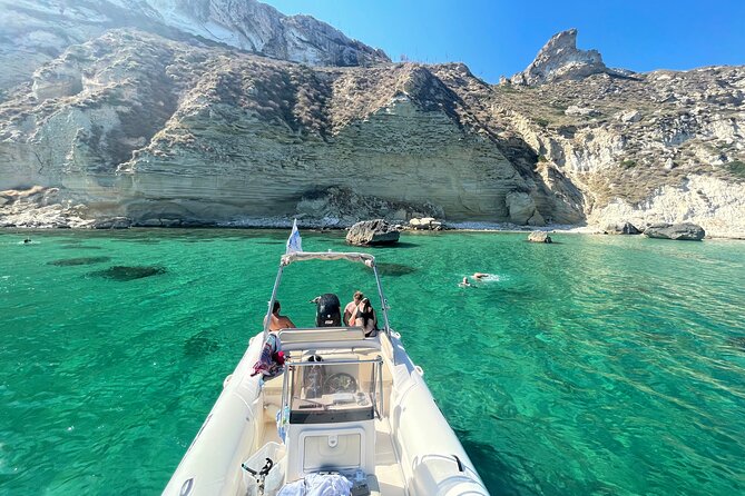 Boat Tour at Devil's Saddle: 4 Swim Stops, Snorkeling & Prosecco - Marina Piccola and Poetto add variety