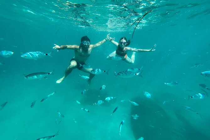 Boat Tour at Devil's Saddle: 4 Swim Stops, Snorkeling & Prosecco - Cala Bernat and Calamosca: an easy start in clear water