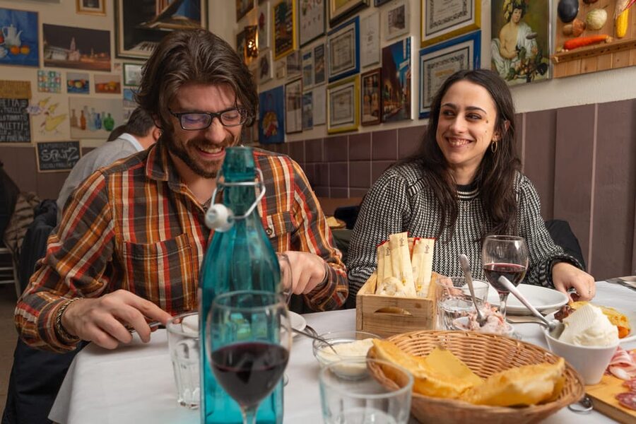 Bologna: Food Tour with Pasta Tasting & Local Specialties - Mortadella, tigelle, and the savory middle stops