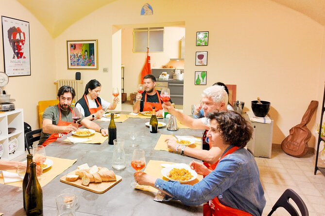 Bologna Local Pasta Cooking Class, Ragu, Spritz, Wine & Gelato - Flour, eggs, and the rolling pin