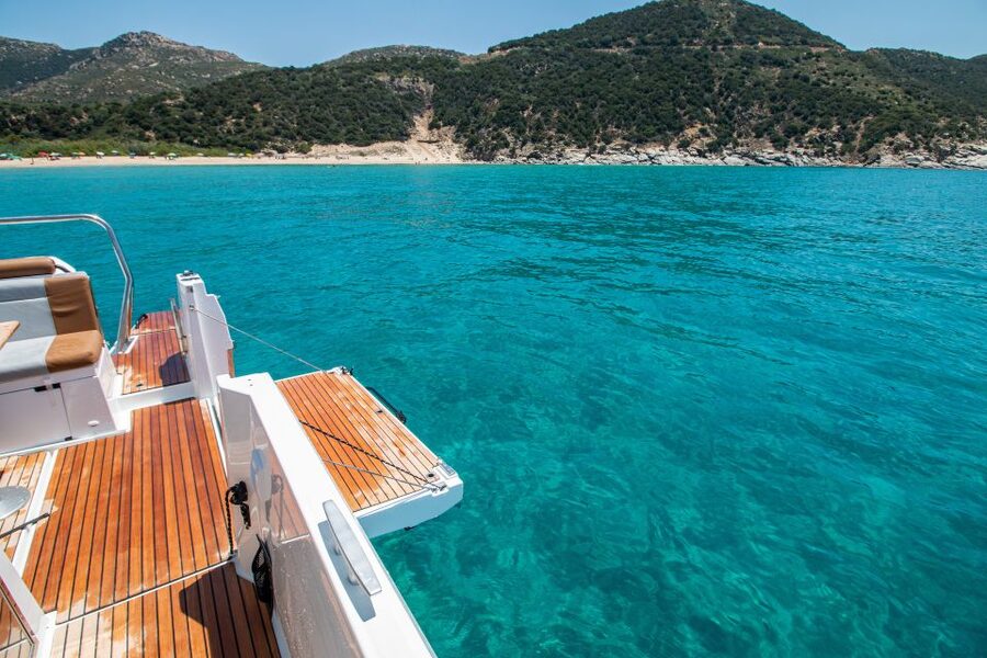 Cagliari: Luxury Motorboat Tour with 3 Swim Stops & Wine - From Marina Piccola to Poetto Beach
