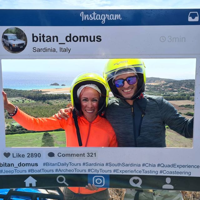 Cagliari: Quad Adventure Experience from Chia - Guides who keep the outing personal