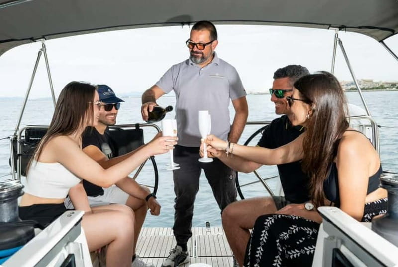 Cagliari: Sailing Tour with 4 Stops, Snorkeling and Prosecco - Setting out from Cagliari toward the Devil’s Saddle
