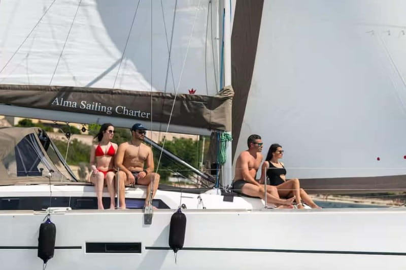 Cagliari: Sailing Tour with 4 Stops, Snorkeling and Prosecco - Cala Mosca and Cala Fighera: the swimming portion
