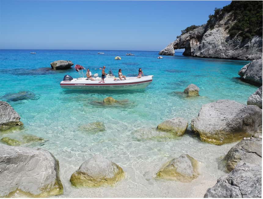 Cala Gonone: Gulf of Orosei Dinghy Cruise with Swim Stops - Why a small dinghy works so well here