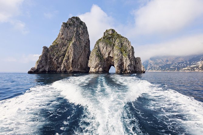 Capri & Blue Grotto Semi Private Boat Day Trip from Sorrento - Lunch, Swimming, and the Onboard Drinks