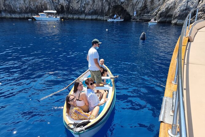 Capri Blue Grotto Small-Group Boat Day Tour From Sorrento - Capri’s west coast and the island’s caves
