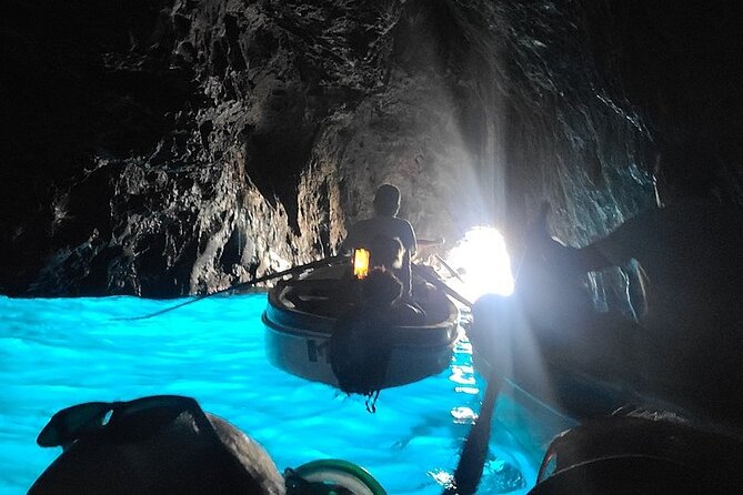 Capri Blue Grotto Small-Group Boat Day Tour From Sorrento - Swimming, snorkeling, and the ride back