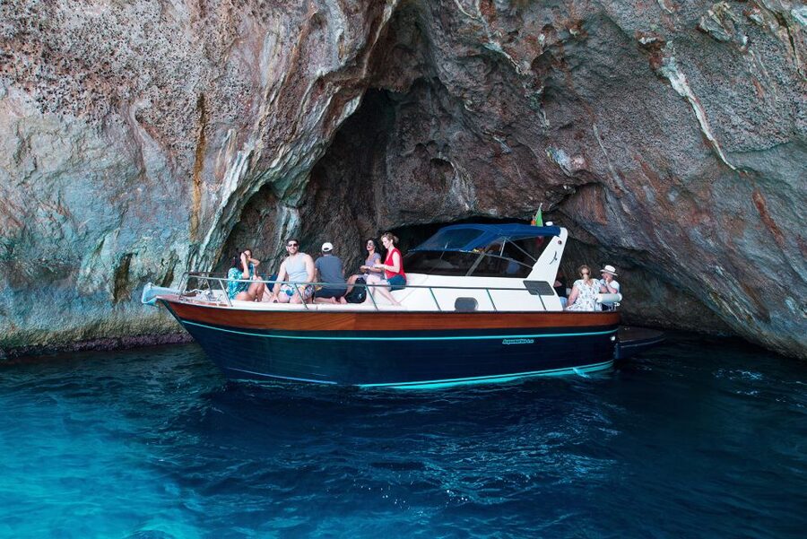 Capri: Full-Day Small Group Boat Tour - The return trip and limoncello