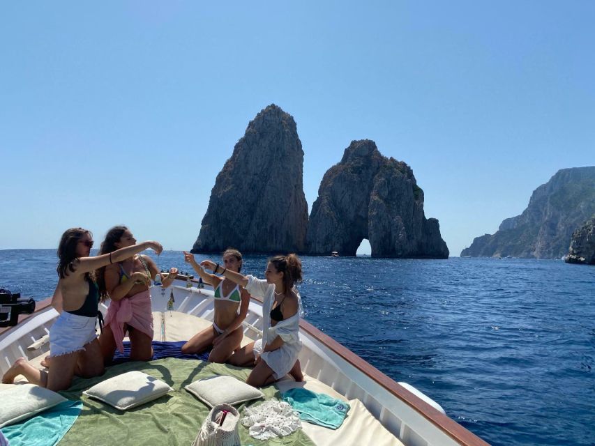 Capri: Island and Grottos Boat Cruise with Snacks and Drinks - Casa Malaparte from the sea