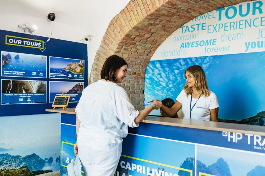 Capri: Island Boat Trip with Grottos - Punta Carena Lighthouse and the western coast