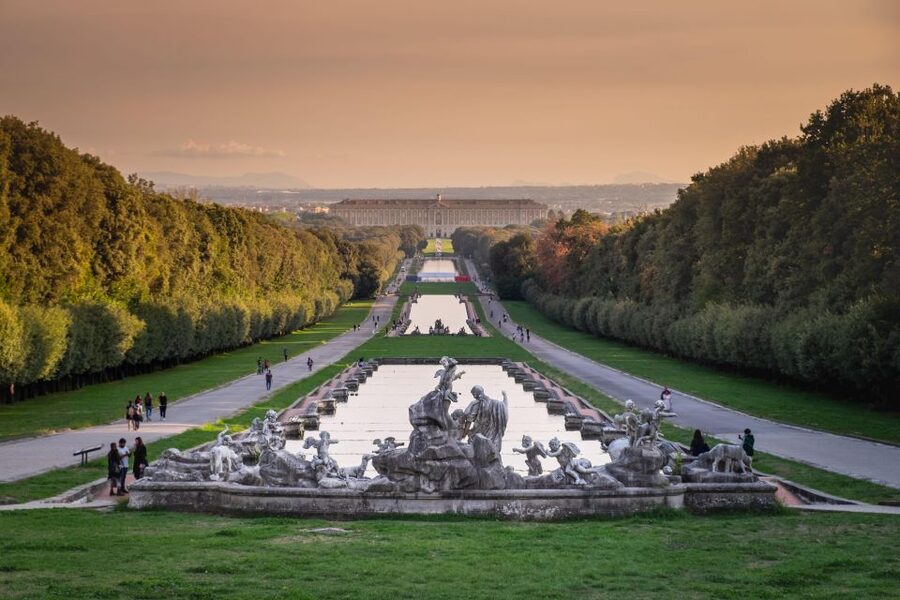 Caserta: Small-Group Royal Palace Tour - Starting with the palace and garden view
