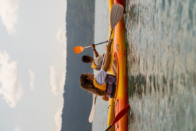 Castel Gandolfo Lake Kayak and Swim Tour - The forest swim, water, and pizza stop