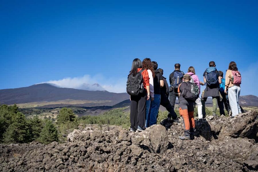 Catania: Amazing Etna Morning Tour with Pickup and Drop-Off - Monti Sartorius: easy walking among old craters