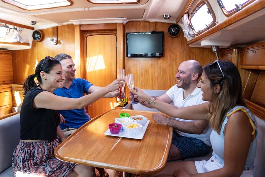Catania: Cyclops Coast Cruise with Appetizer & Snorkeling - Swimming near Lachea Island