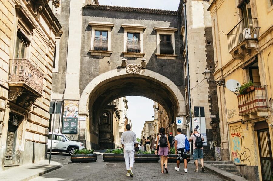 Catania: Guided Street Food Walking Tour - Via Crociferi and Catania’s Baroque center