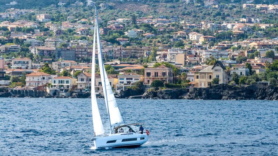 Catania: Sail Tour of Cyclops Coast with Sicilian Aperitif - Sailing, or mostly cruising by motor?
