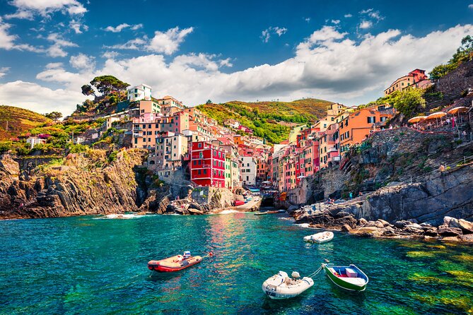Cinque Terre and Pisa Tower Tour from Florence Semi Private - Manarola: free time with a postcard view