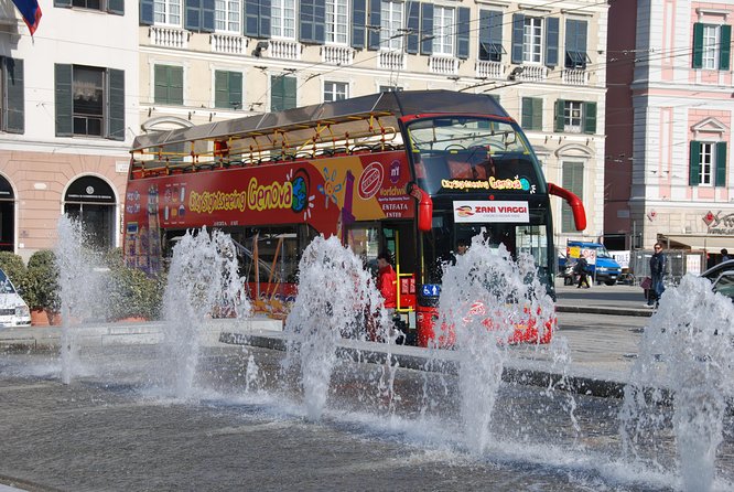 City Sightseeing Genoa Hop-On Hop-Off Bus Tour - Stops 3 and 4: Via Garibaldi and Piazza De Ferrari