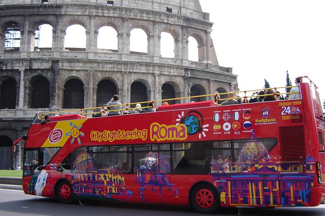 City Sightseeing Rome Hop-On Hop-Off Bus Tour - Vatican City and the Lungotevere stop