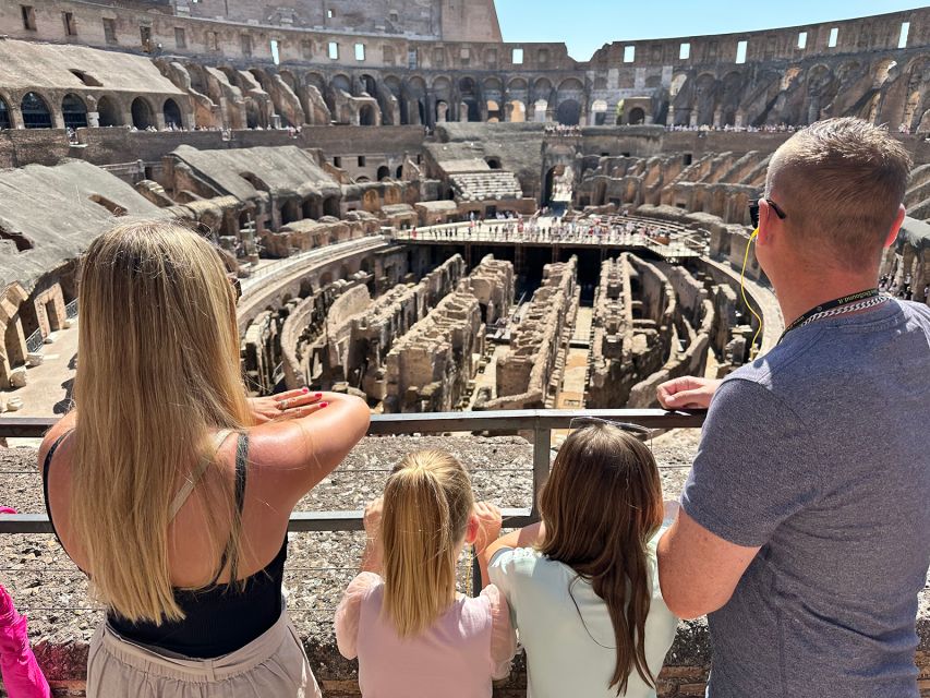 Colosseum and Ancient Rome Family Tour for Kids - The Imperial Palace and Palatine views