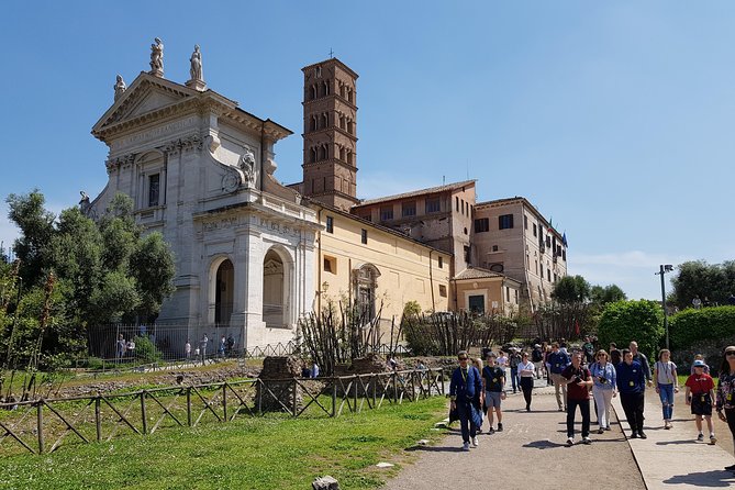 Colosseum Arena Floor, Roman Forum and Palatine Hill Guided Tour - Palatine Hill and the view over ancient Rome