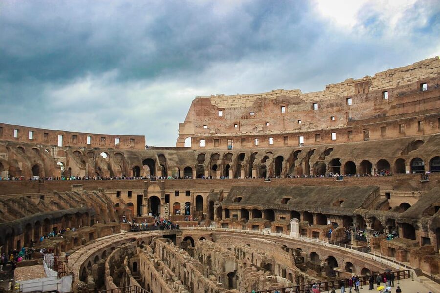 Colosseum Entry with digital audioguide and arena option - How the Colosseum visit begins