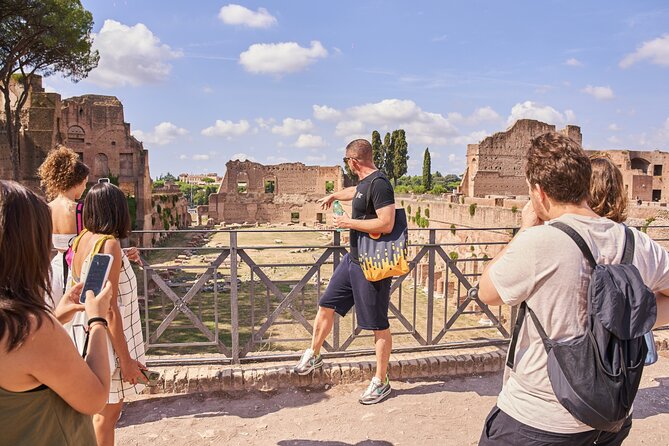 Colosseum, Palatine Hill and Roman Forum Guided Tour - Entering the Colosseum