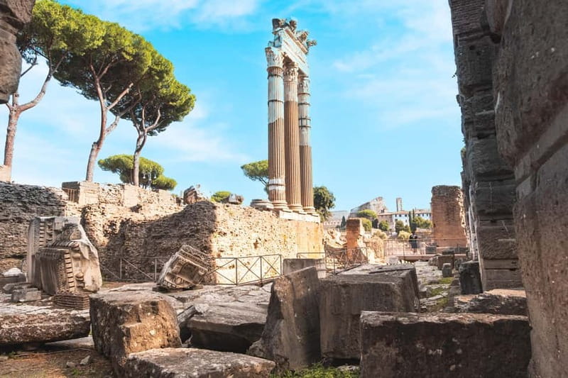 Colosseum, Roman Forum & Palatine Hill Entry and Audioguide - Climbing Palatine Hill for the views