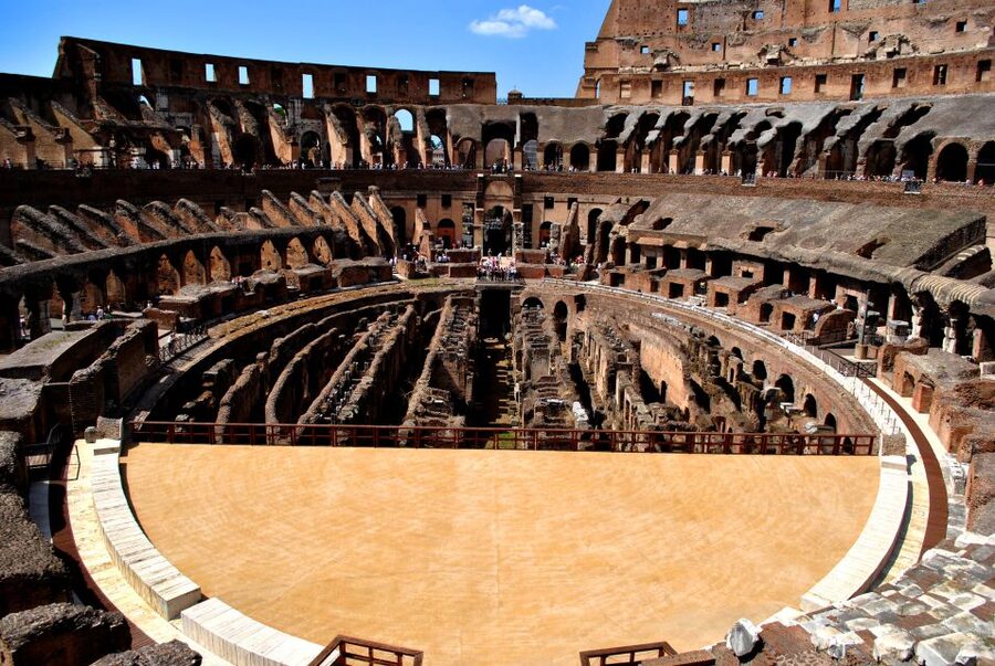 Colosseum: Semi Private Tour with VIP Arena Access - Guides make or break this short tour