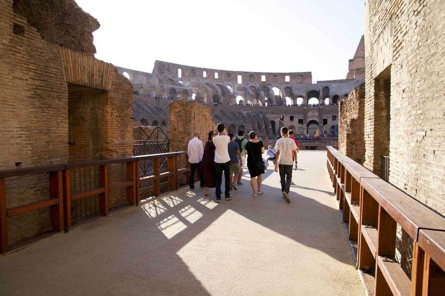 Colosseum: Semi Private Tour with VIP Arena Access - Heat, crowds, and mobility concerns