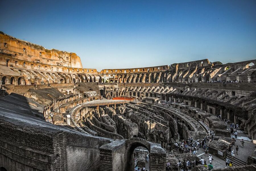 Colosseum: Underground and Ancient Rome Tour - Entering the Colosseum through the underground