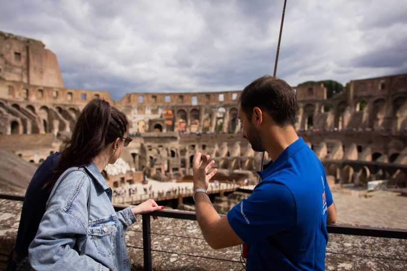 Colosseum with Arena Floor, Palatine Hill & Forum Tour - The Colosseum route, from Gladiator’s Gate to the second tier