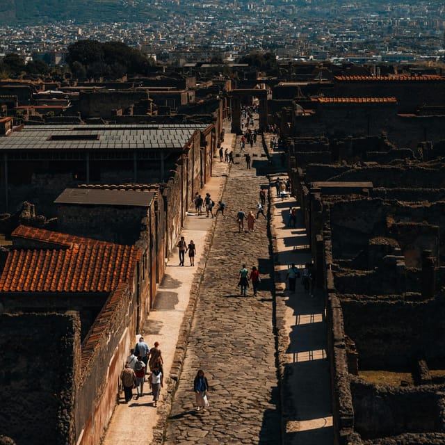 Discover Pompeii: French Walking Tour of the Buried City - The Pompeii Express ticket question