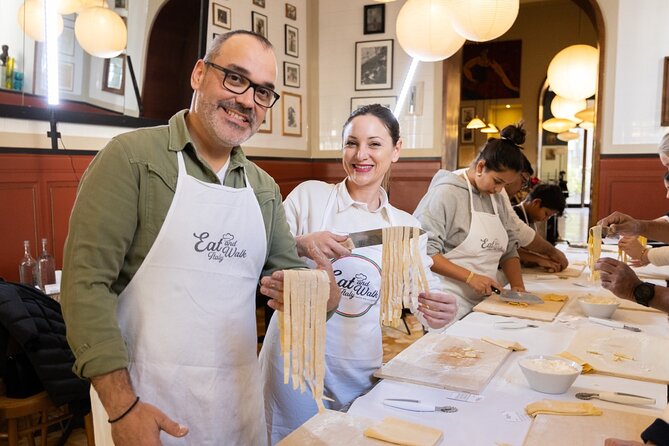 Enjoy Spritz and Pasta Making in Piazza Navona - Turning Dough Into Fettuccine and Maltagliati